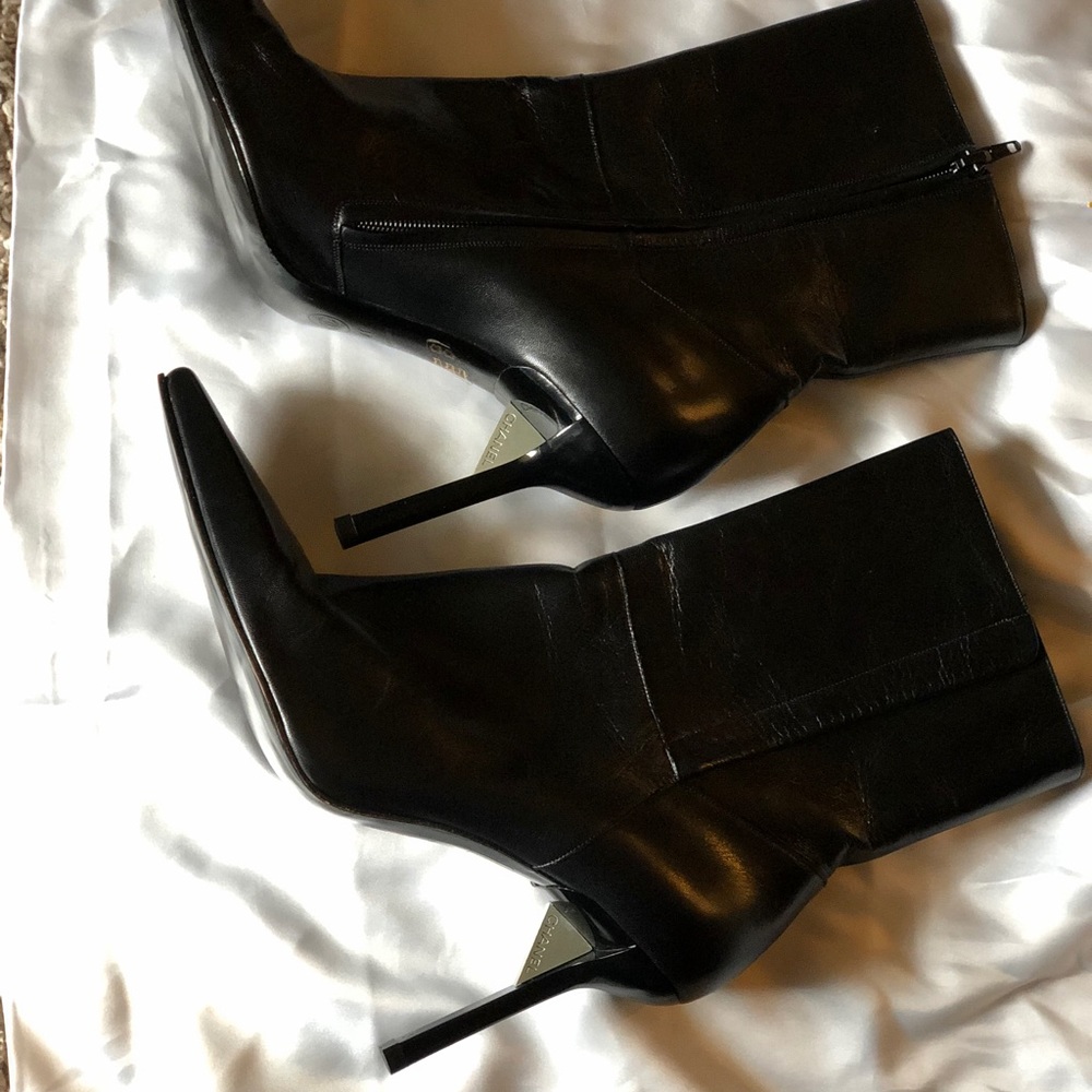 Chanel Leather Bootie
